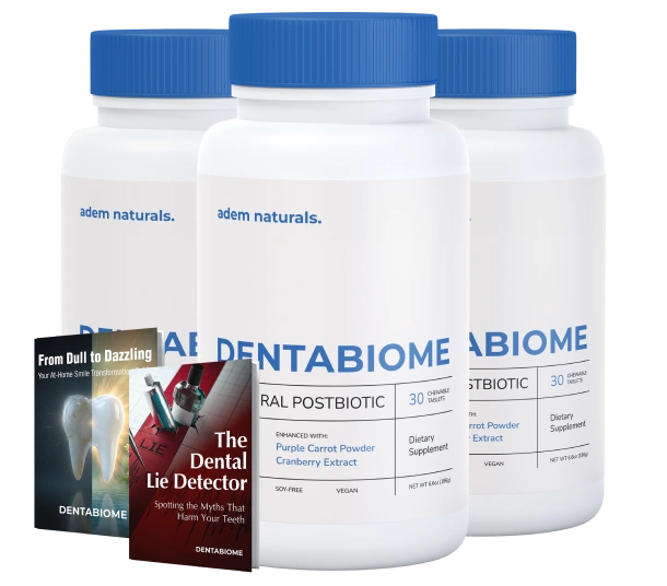 Denta Biome chewable tablet supporting oral health and fresh breath